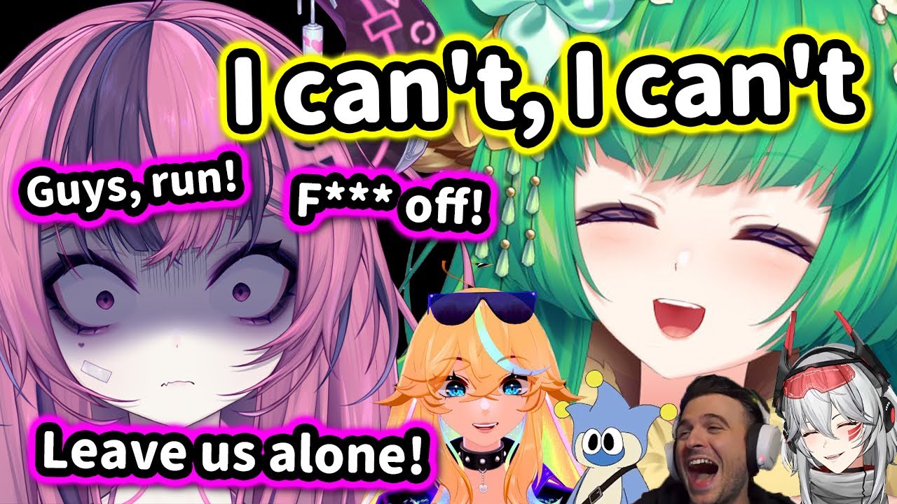 Харука умирает от смеха, отмечая свой день рождения с Ари и всеми остальными.