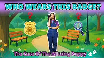 Miss Michy’s Career Quest | Who Wears This Badge? 👮🏾 Educational Videos for Kids