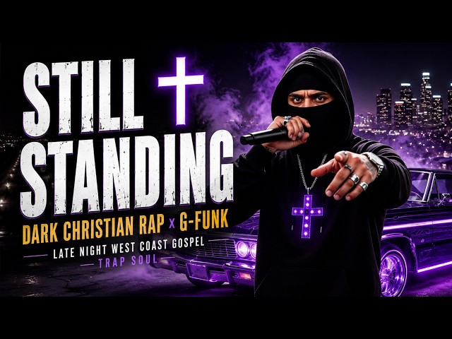 STILL STANDING ✝️ Dark Christian Rap x G-Funk Late Night West