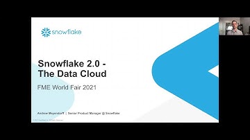 FME World Fair 2021 - Snowflake