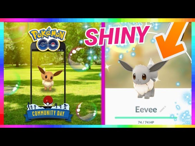 EEVEE SHINY! DIA DA COMUNIDADE! POKÉMON GO 