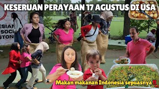 Download Lagu KESERUAN DIASPORA INDONESIA DI BOSTON RAYAKAN HARI KEMERDEKAAN II BANYAK MAKANAN INDONESIA 🥰🥰 MP3 Download Lagu KESERUAN DIASPORA INDONESIA DI BOSTON RAYAKAN HARI KEMERDEKAAN II BANYAK MAKANAN INDONESIA 🥰🥰 MP3