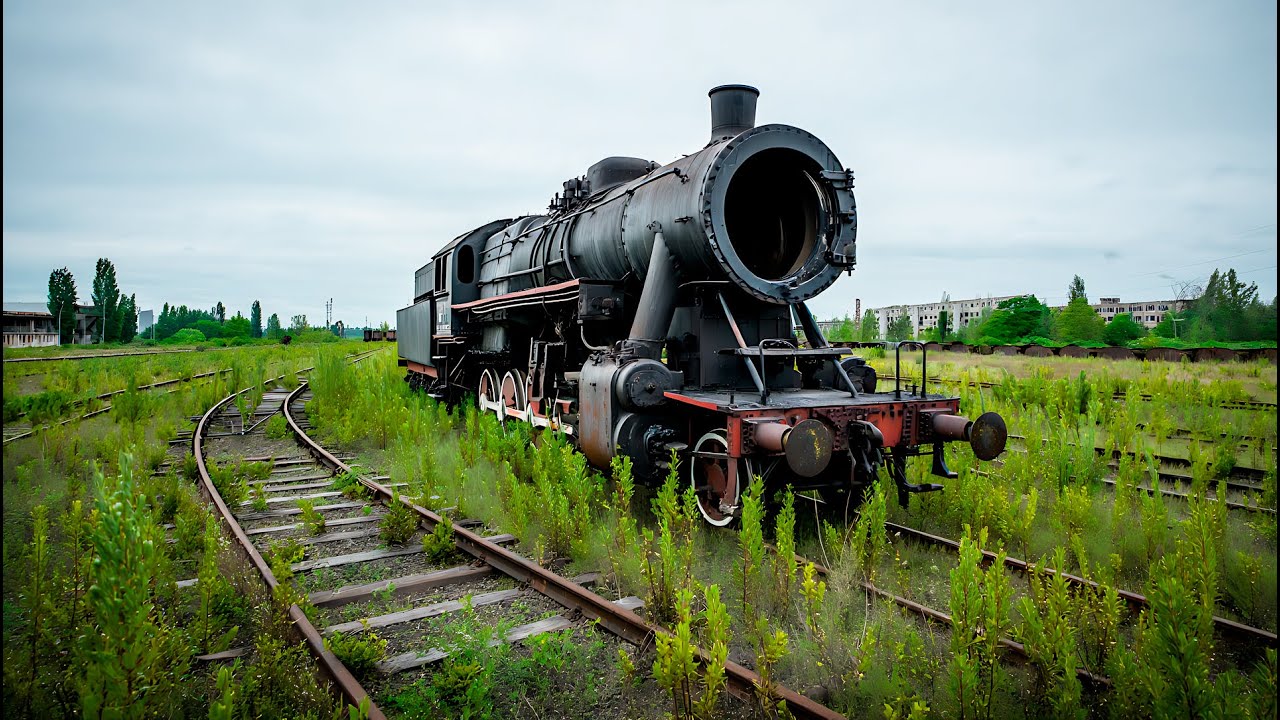Youll Never Guess Where These Abandoned Steam Trains Are Hiding - YouTube
