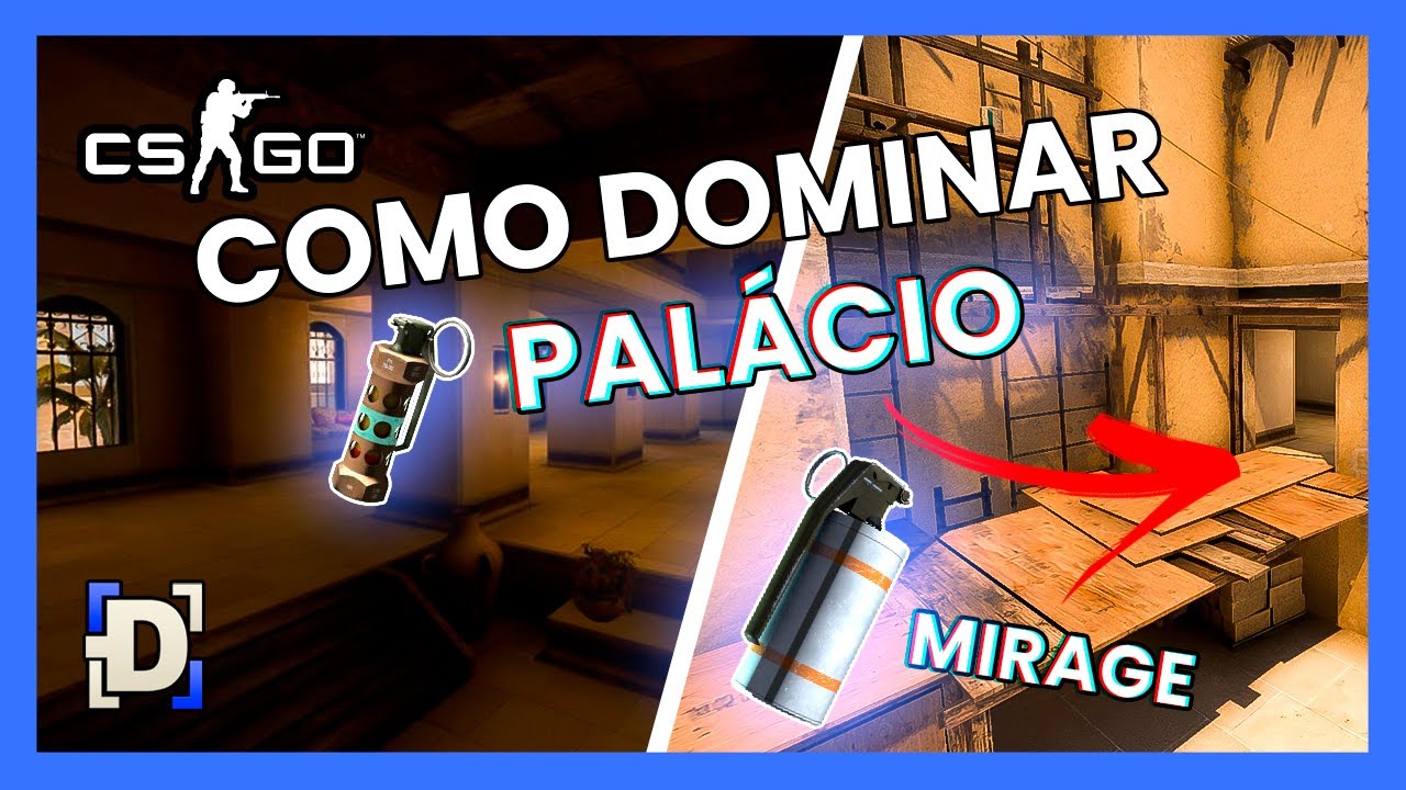 Como DOMINAR o PALÁCIO da MIRAGE | CSGO - YouTube