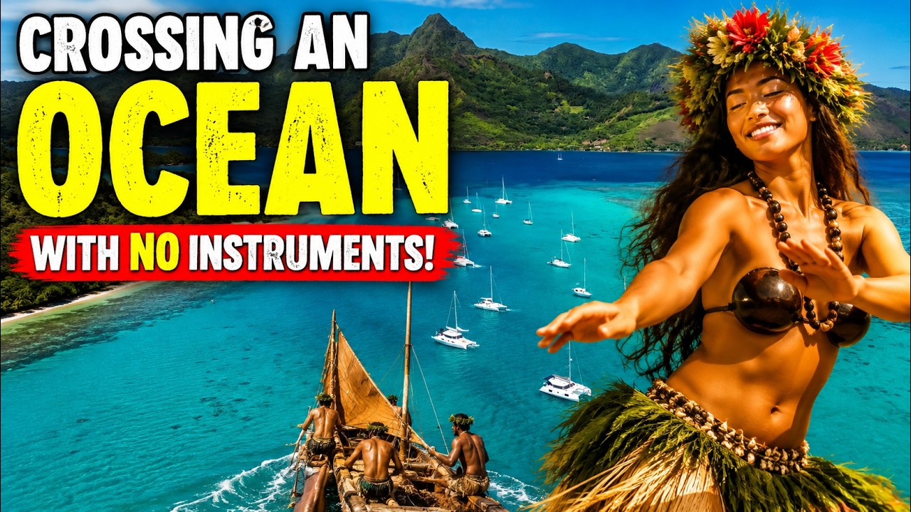 ⁣CROSSING AN OCEAN WITH NO INSTRUMENTS! Polynesian Secrets - Nautitech 40. S6#37