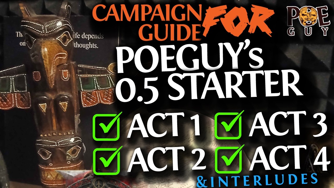 [PoE 2] - POEGuy’s Mortar Cannon Warbringer League Starter – Full Campaign Guide