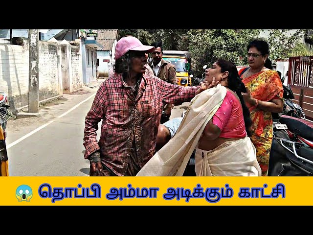 🤯‼️ பக்தரை தாக்கிய தொப்பி அம்மா திருவண்ணாமலை || బ్యాటింగ్ టోపీ అమ్మ || Thoppi Amma Tiruvannamalai class=