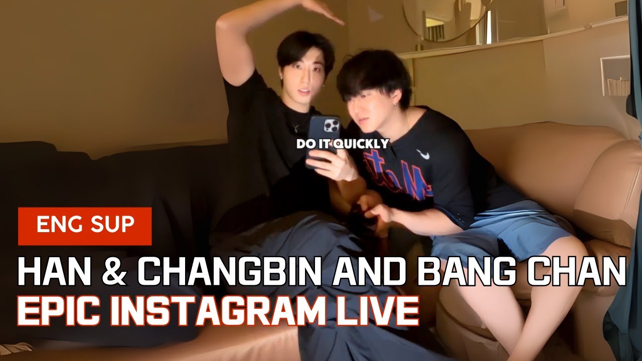 Han & Changbin and bang chan Epic Live Stream Highlights | 3RACHA Duo Takes Over!
