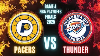 Oklahoma City Thunder vs indiana Pacers Game 4 Highlights | 2025 NBA Playoffs