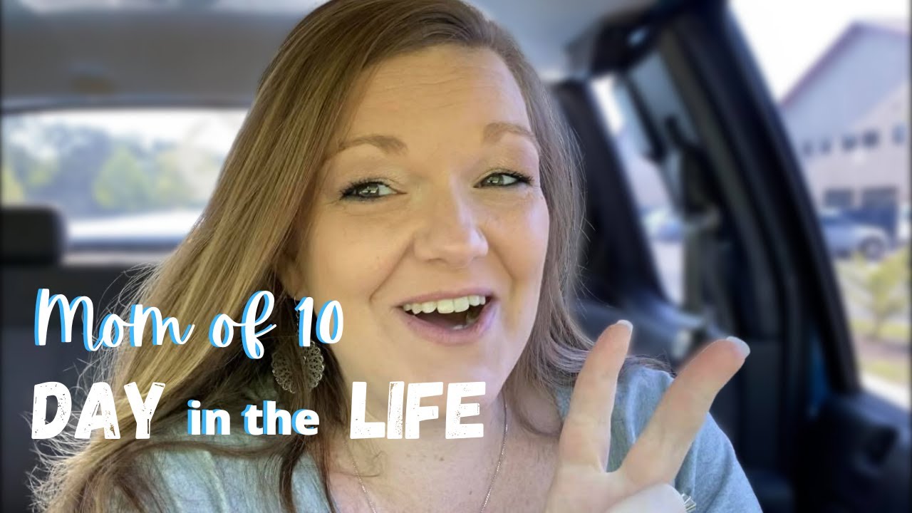 Large Family Vlog || Mom of 10 Day in the Life - YouTube