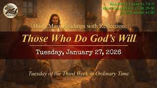 Those Who Do God s Will Tuesday January 27 2026