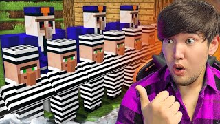 😱Nega qishloqilarni QAMAB qo'yishdi? | Minecraft Uzbekcha