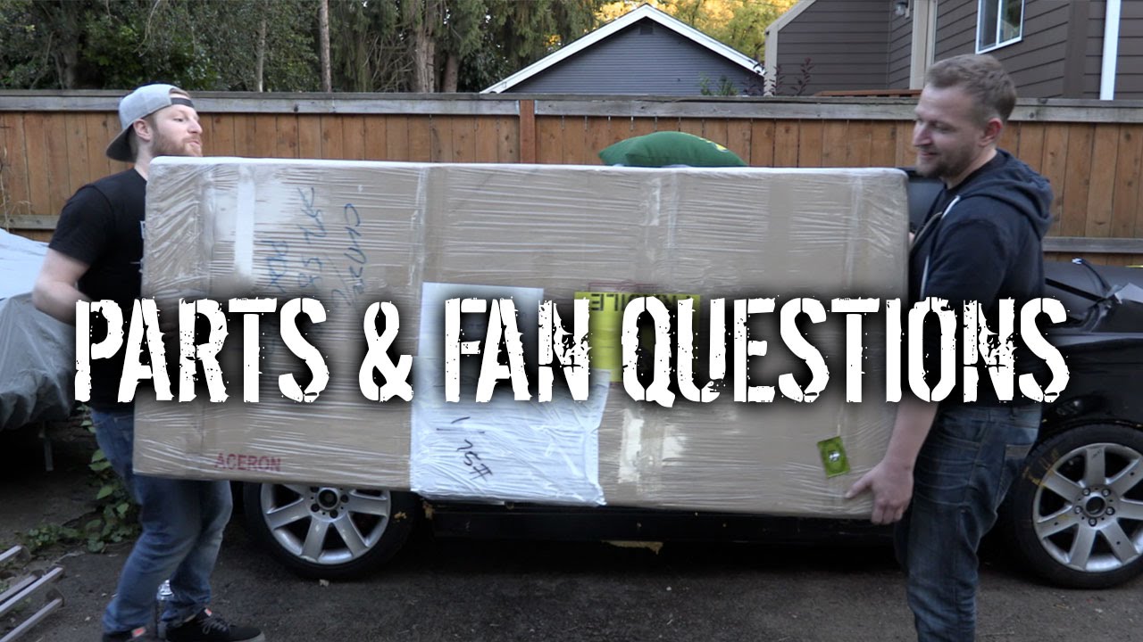 Budget Lotus Evora Pt 15 - Unboxing Parts & Answering Fan Questions