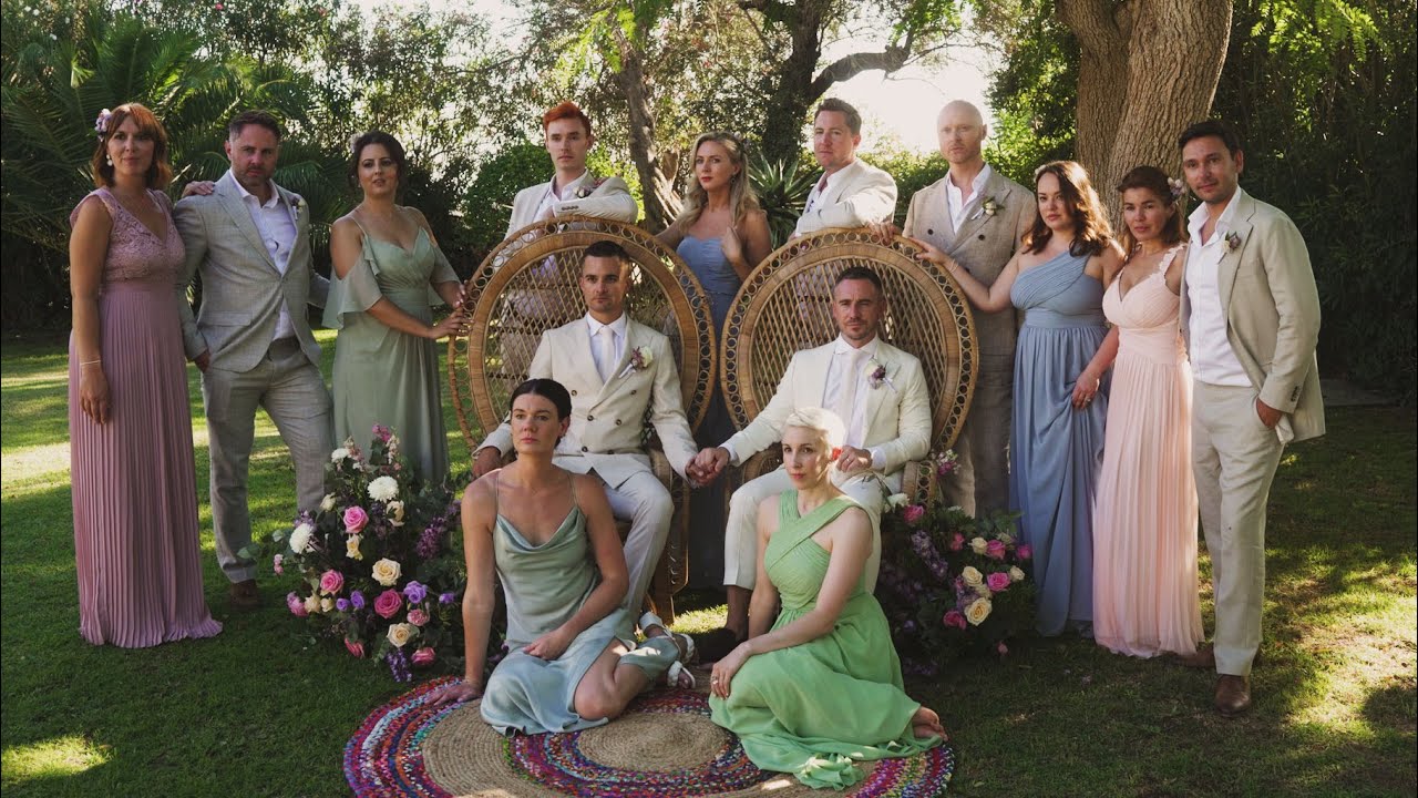 Glenn + Liam | destination wedding in Sitges, Barcelona | Masia Can Pares