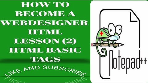 Web designing course/Basic tags /lesson 2/Urdu and Hindi