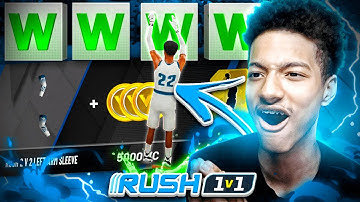 I won 1v1 RUSH 4 TIMES in a ROW! BEST GUARD BUILD? NEW EASIEST EVENT in NBA2K21! How to Win Rush 1v1