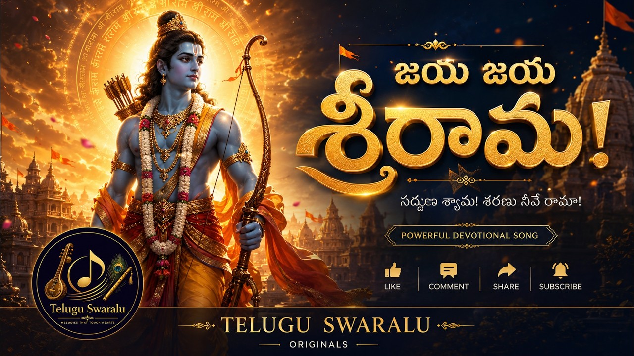 జయ శ్రీరామ | Powerful Telugu Devotional Song 2026 | Jai Sri Rama | Rama Bhakti Song | Telugu Swaralu