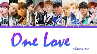 Wanna One (워너원) - 'ONE LOVE' (묻고싶다)  Lyrics [Color Coded_Han_Rom_Eng]