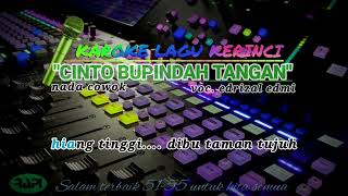 Lagu Kerinci Karaoke Cinto Bupindah Tangan Voc Edrizal Admi