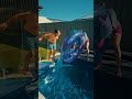 Kid Mantis dips & tricks 😆✌️ #cute #summer #pool #mantisplayerz #diving #fyp