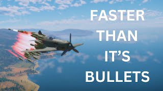 When your plane is FASTER than your bullets in War Thunder (not clickbait)