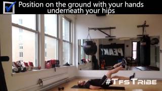 Bodyweight Alternating Flutter Kicks (While lying on the ground)