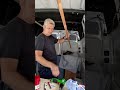 6. Testing the beams for the hanging cupboards. #campervan #conversion #camperconversion