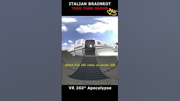 360 VR Italian Brainrot Craziest plan Crash #brainrot #italianbrainrot #shorts