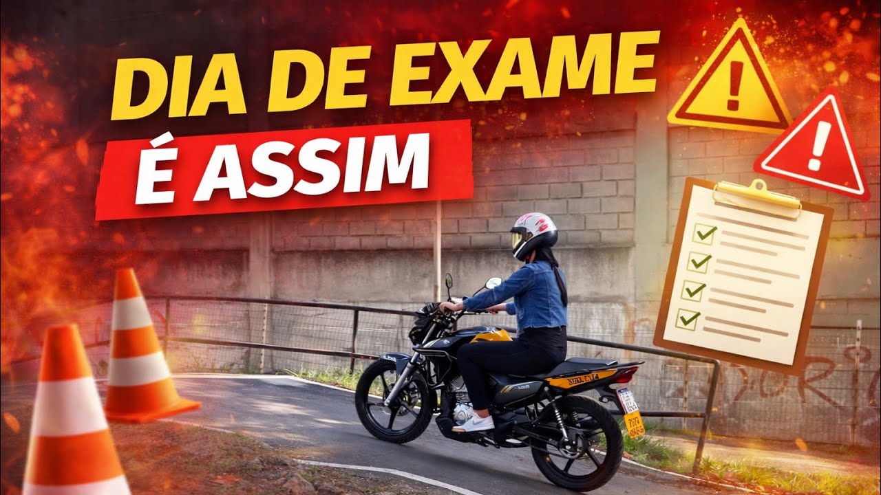 Como fazer com a Pista cheia no dia do exame