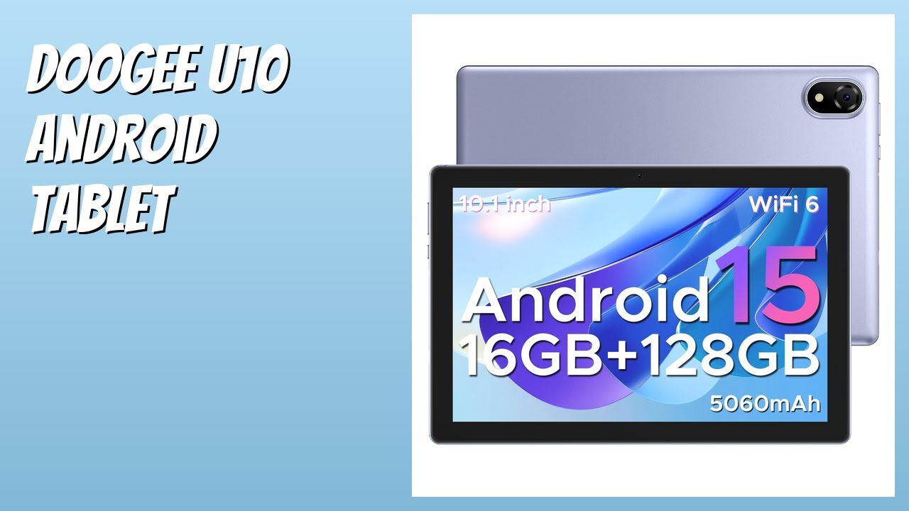 REVIEW (2026): DOOGEE U10 Android Tablet. Features - YouTube