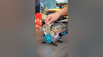 DIY V8 Car Engine Model For Collection or Gift #enginediy #enginemodelkit #v8 #v8engine   #diy