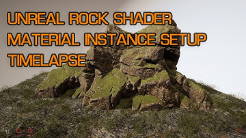 Unreal Rock Shader - Instance Setup/Usage