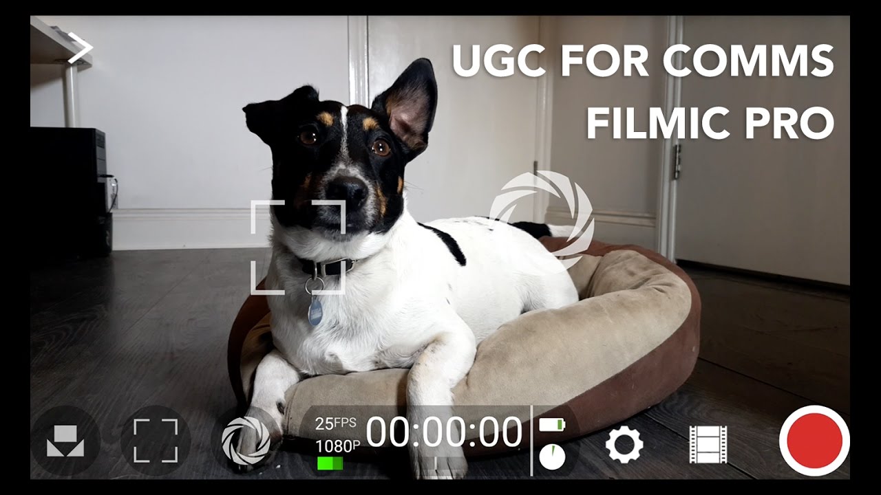 UGC for comms: How to use the Filmic Pro app