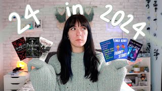 24 books/series i want to read in 2024 ✧*:･ﾟ