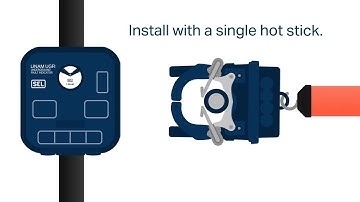 Install the LINAM UGFI Underground Fault Indicator With a Single Hot Stick