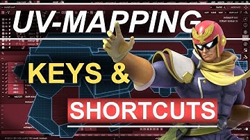 Dash 3D : Blender 2.8 : UV-Mapping Controls & Shortcuts (IN 4 MINUTES!)