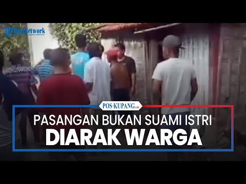 Pasangan Bukan Suami Istri Diarak Warga