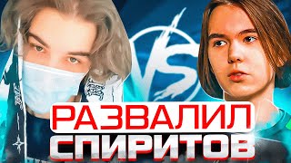 SKYWHYWALKER РАЗВАЛИЛ TEAM SPIRIT НА ФЕЙСИТЕ! | #skywhywalker #csgo #cs #tiktok #faceit