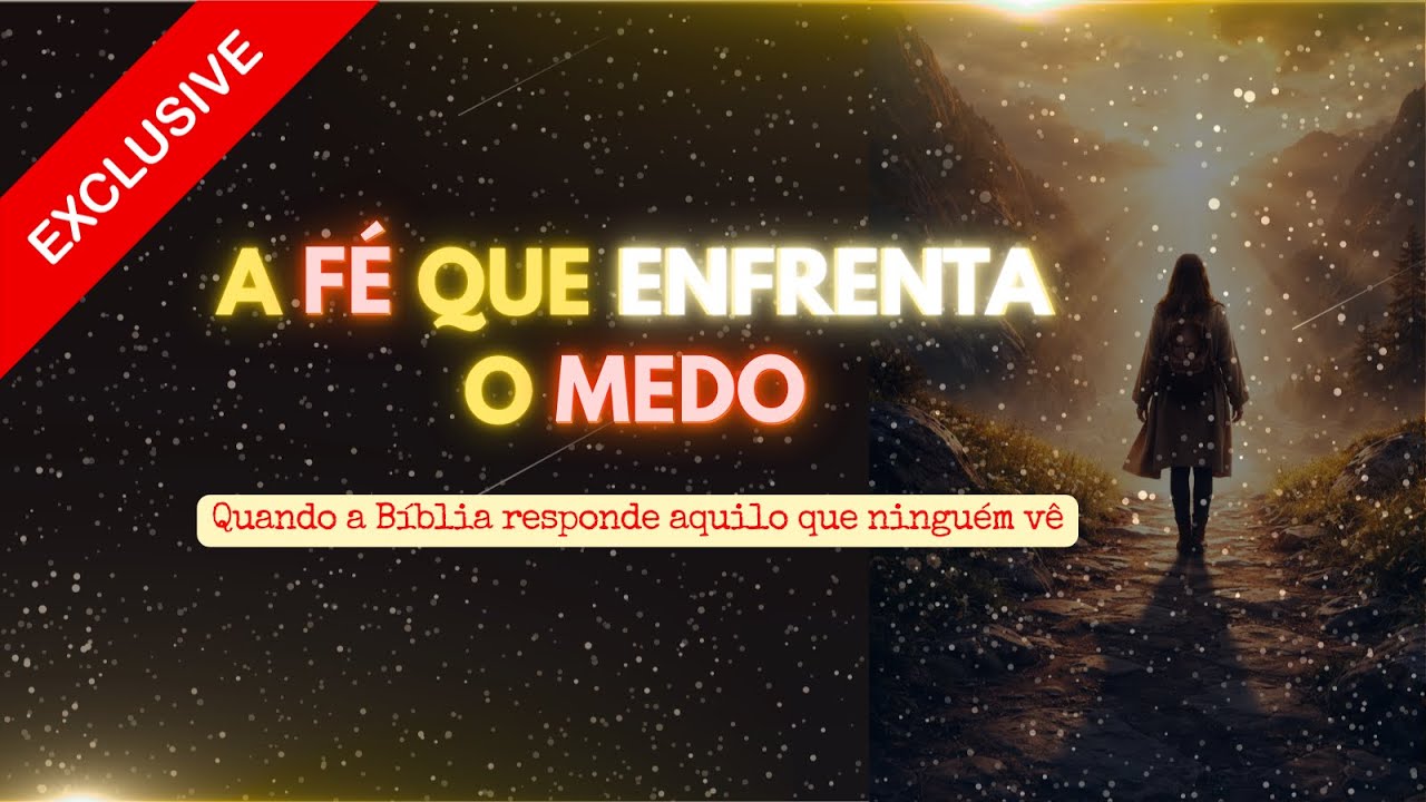 CORAGEM | Quando Deus Pede Coragem: A Fé Que Avança Mesmo Com Medo