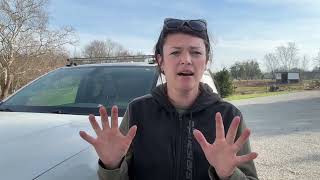 XRIDONSEN Roof Strobe Lights Amber White Magnetic Emergency Light Bar for Trucks