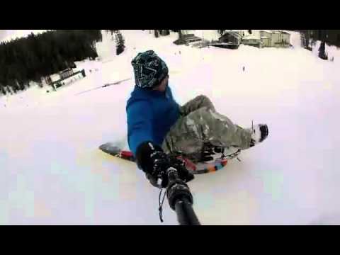 GoPro Sledding Fail