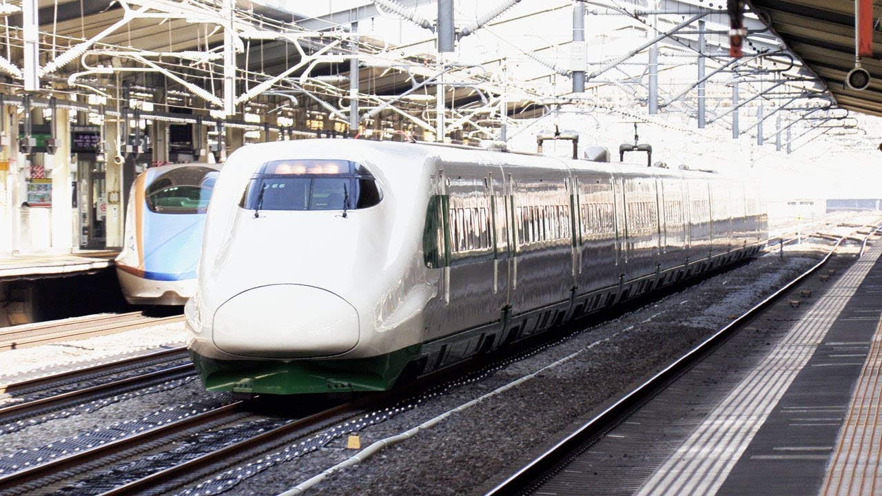 新幹線174：北海道に渡った緑の新幹線が走っていた頃の高崎駅：E2・E7・W7：shinkansen