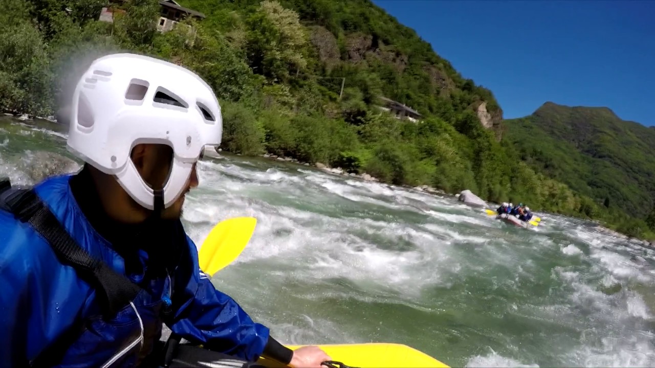 Rafting sul Sesia con gli amici CON CADUTA