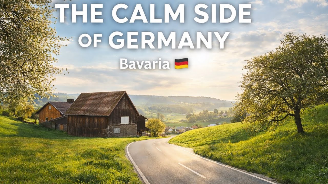 Peaceful Countryside Drive in Bavaria 🇩🇪 | A German Village Experience (4K)