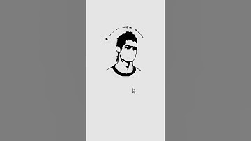 Ronaldo python turtle drawing #python
