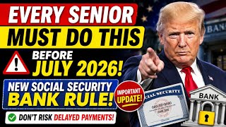Every Senior Must Do This Before July 2026 New Social Security Bank Rule!