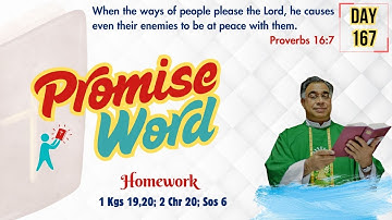 Day 167 | Promise Word  | Proverbs 16:7
