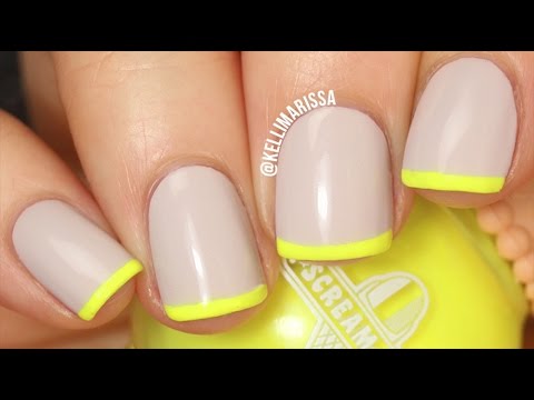 Easy DIY French Manicure Trick! Tutorial || KELLI MARISSA