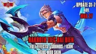 Mod skin nakroth tiệc bãi biển |Bảo VIDEO NGẮN