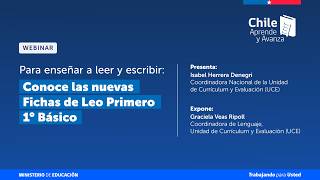 Para enseñar a leer y escribir: conoce las nuevas Fichas de Leo Primero 1° básico Para enseñar a leer y escribir: conoce las nuevas Fichas de Leo Primero 1° básico